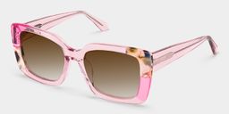 Palma Pink Square Sunglasses4