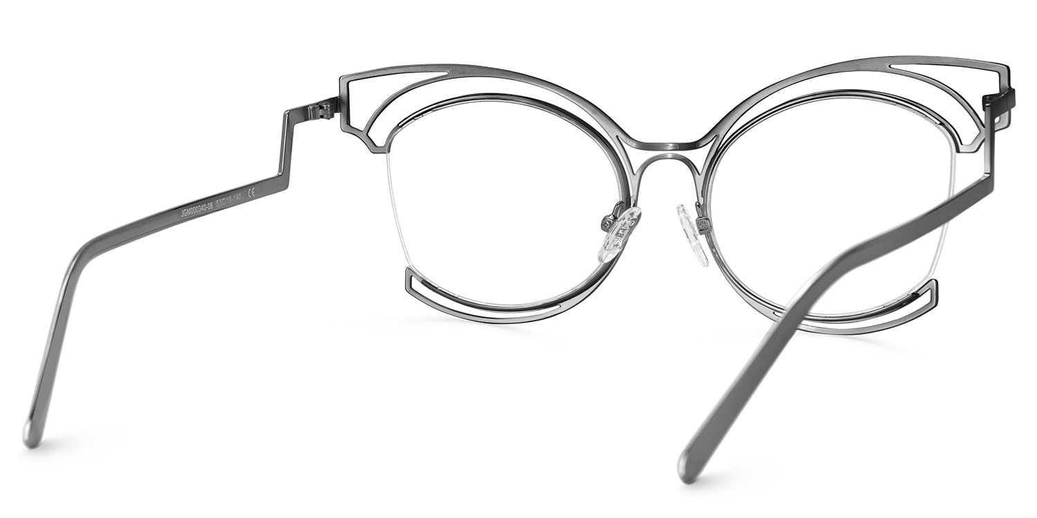 Murphy Cateye Gray Glasses3
