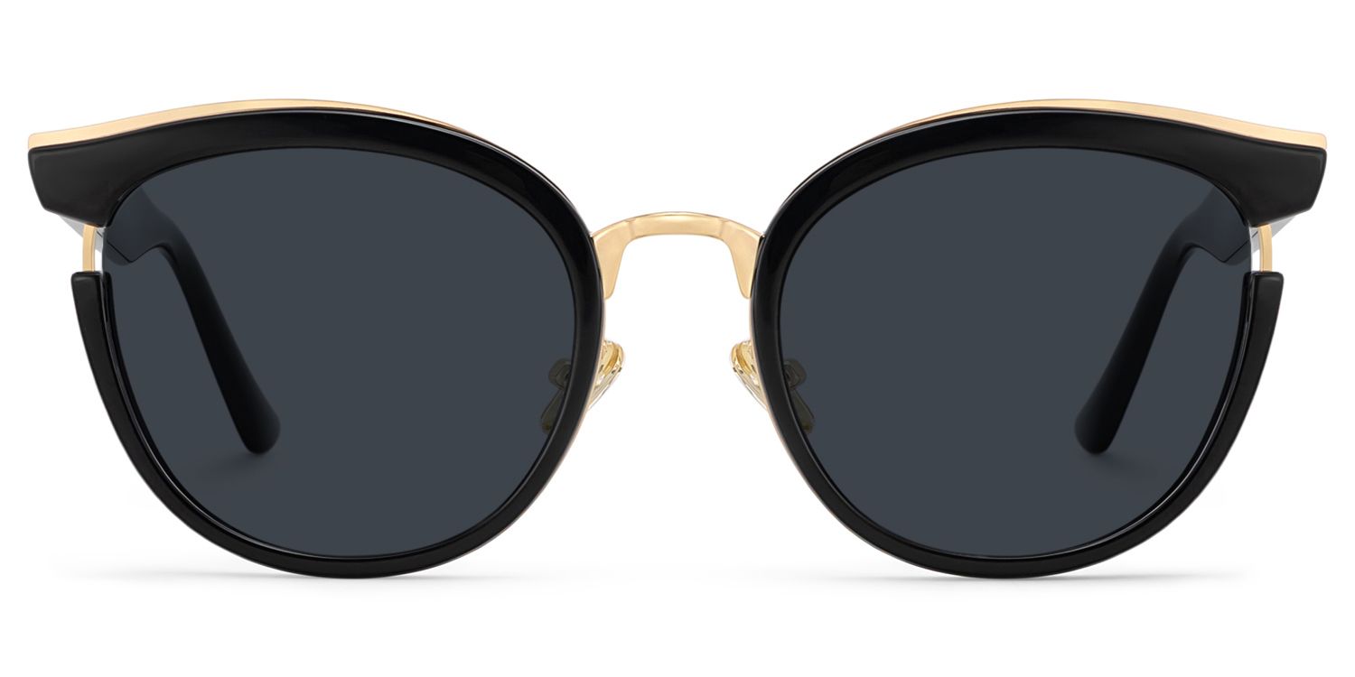 Laraine Cat Eye Gray Frame Sunglasses | Zeelool Optical