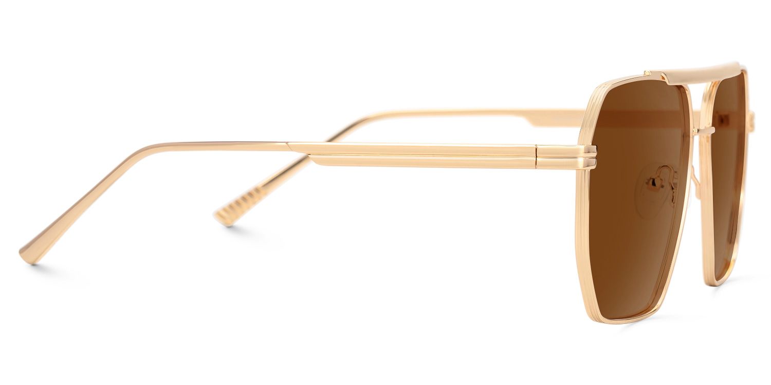 Quintero Aviator Brown Prescription Sunglasses | ZEELOOL2
