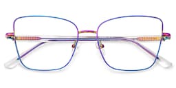 Jace Square Iridescent Glasses2