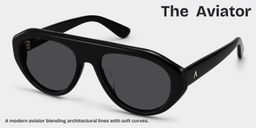 The Aviator Black Aviator Glasses3