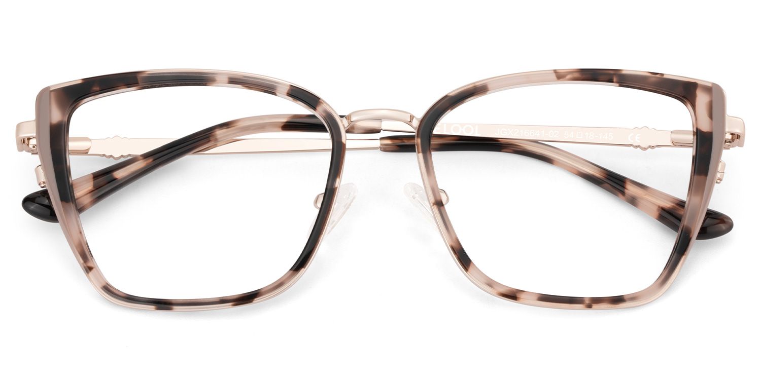 Juniper Eyeglasses in Square Tortoise Frame | Zeelool2