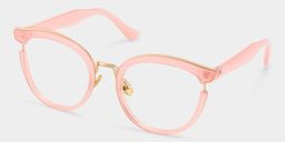 Eleanore Cat Eye Pink Glasses2