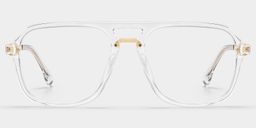 Kilworth Aviator Clear Glassess1