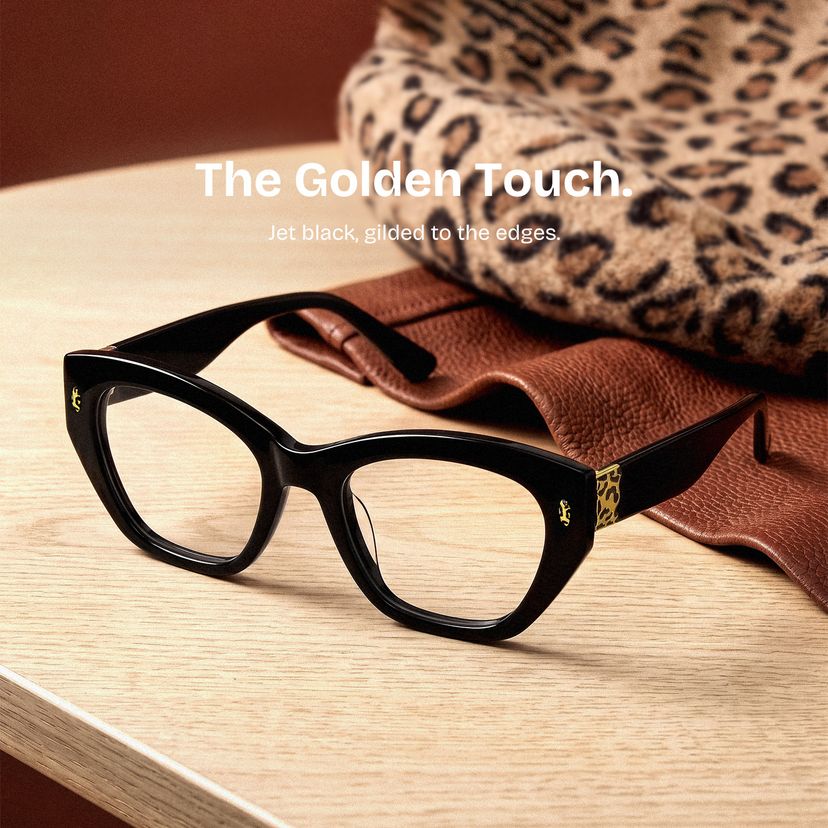 Dillon Black Cat eye Glasses