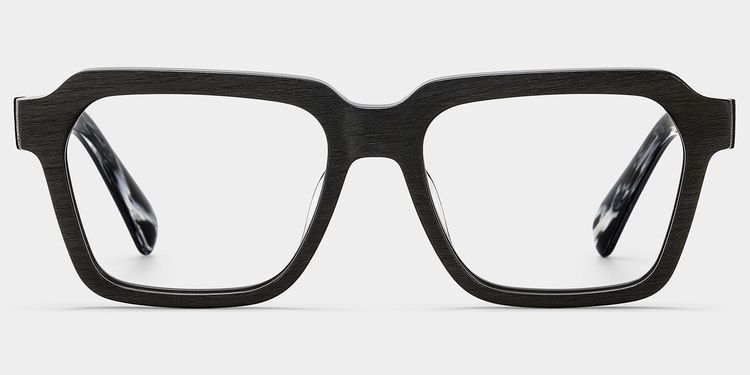 Richard Black Rectangle Glasses