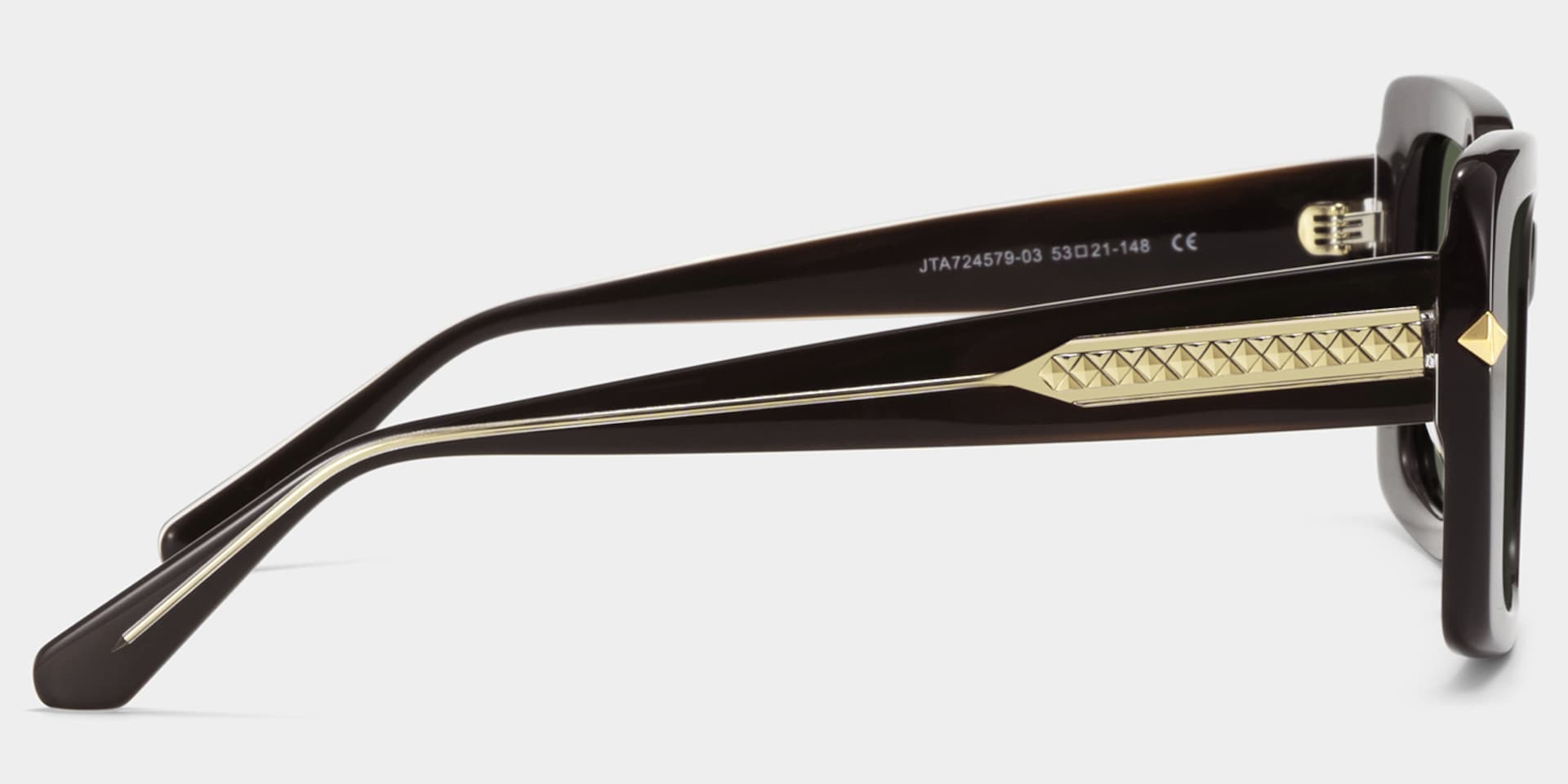 Neon Square Brown Polarized Sunglasses5