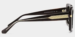 Neon Square Brown Polarized Sunglasses5