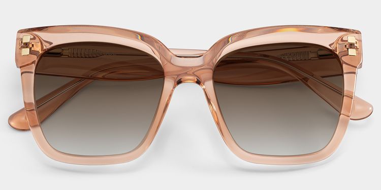 Minguela Square Beige Glasses