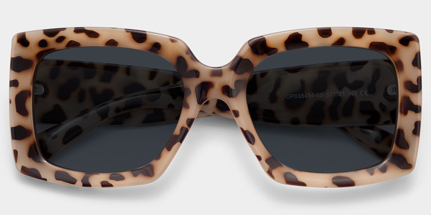 Yael Light-Tortoise Square Sunglasses to Frame Your Face | ZEELOOL1