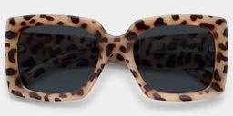 Yael Square Light-Tortoise Sunglasses1