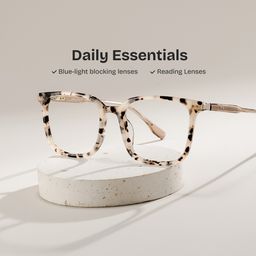 Zoe Square Tortoise Glasses2