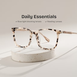 Zoe Square Tortoise Glasses2