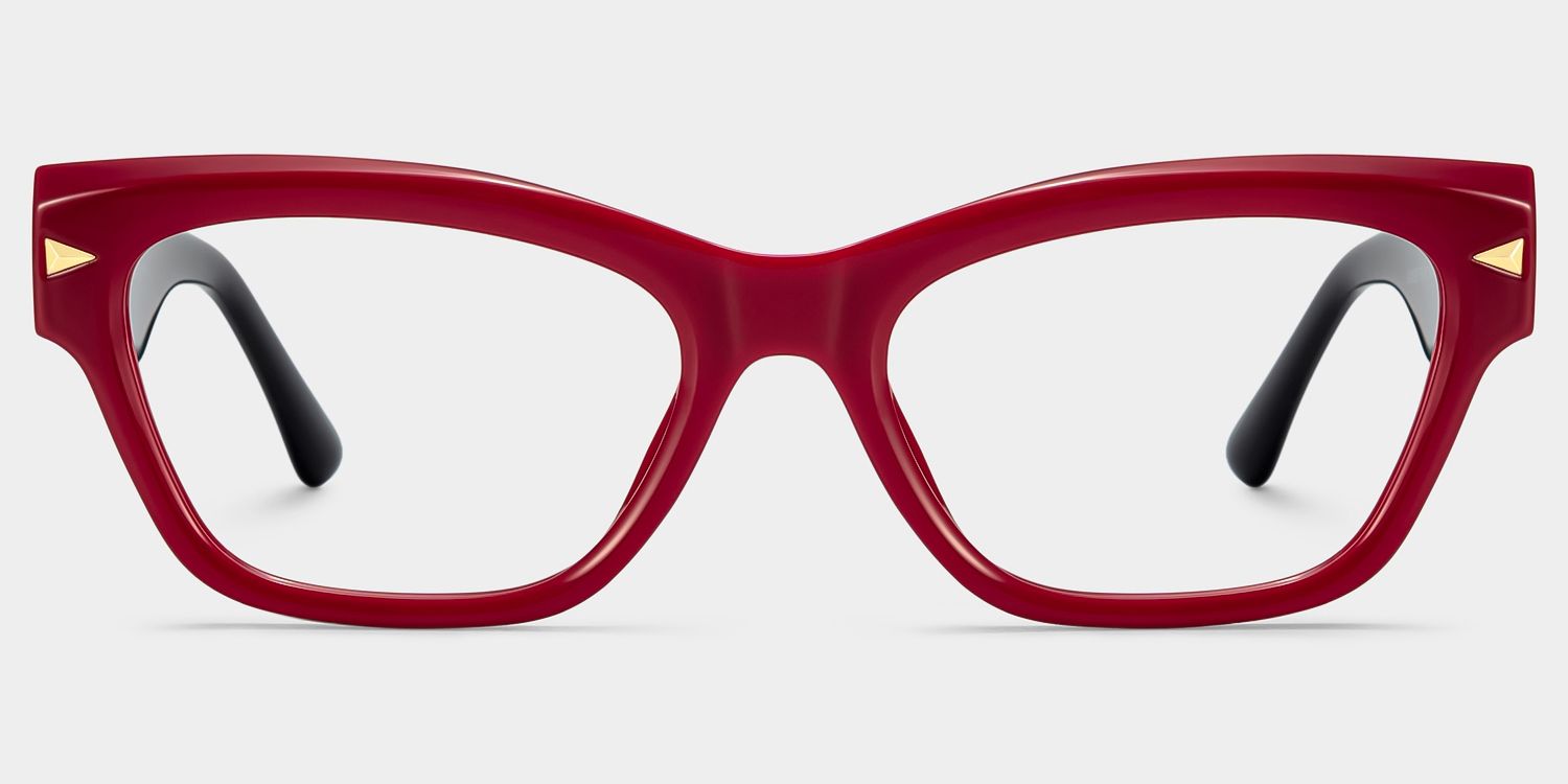 Briar Red Cat-Eye Eyeglasses | ZEELOOL1