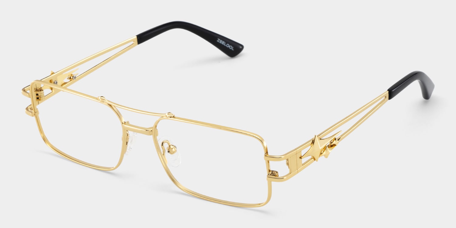 Eric Aviator Gold Glasses3