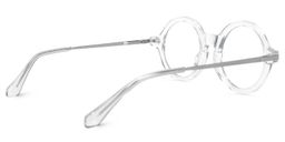 Marilys Round Clear Glasses3