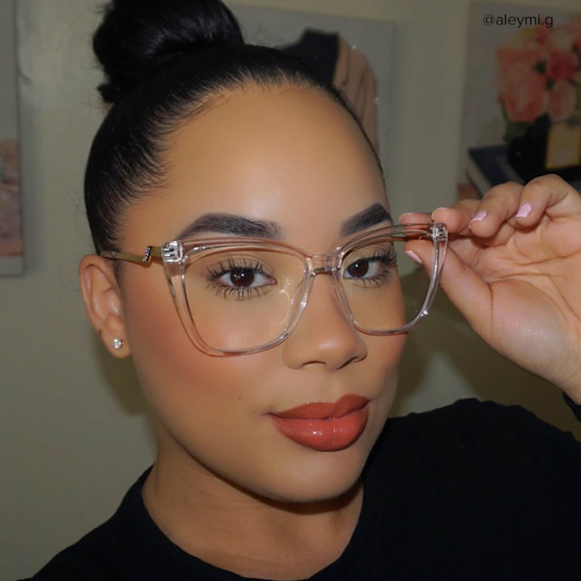 Corlette Square Crysta Eyeglasses and Glasses Frame4