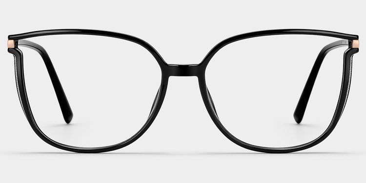 Rodz Black Square Glasses