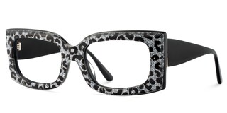 Orduno Rectangle Gray Leopard Glasses3
