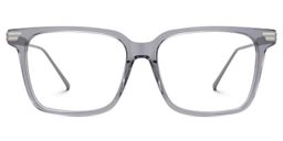 Viixen Rectangle Gray Glasses0