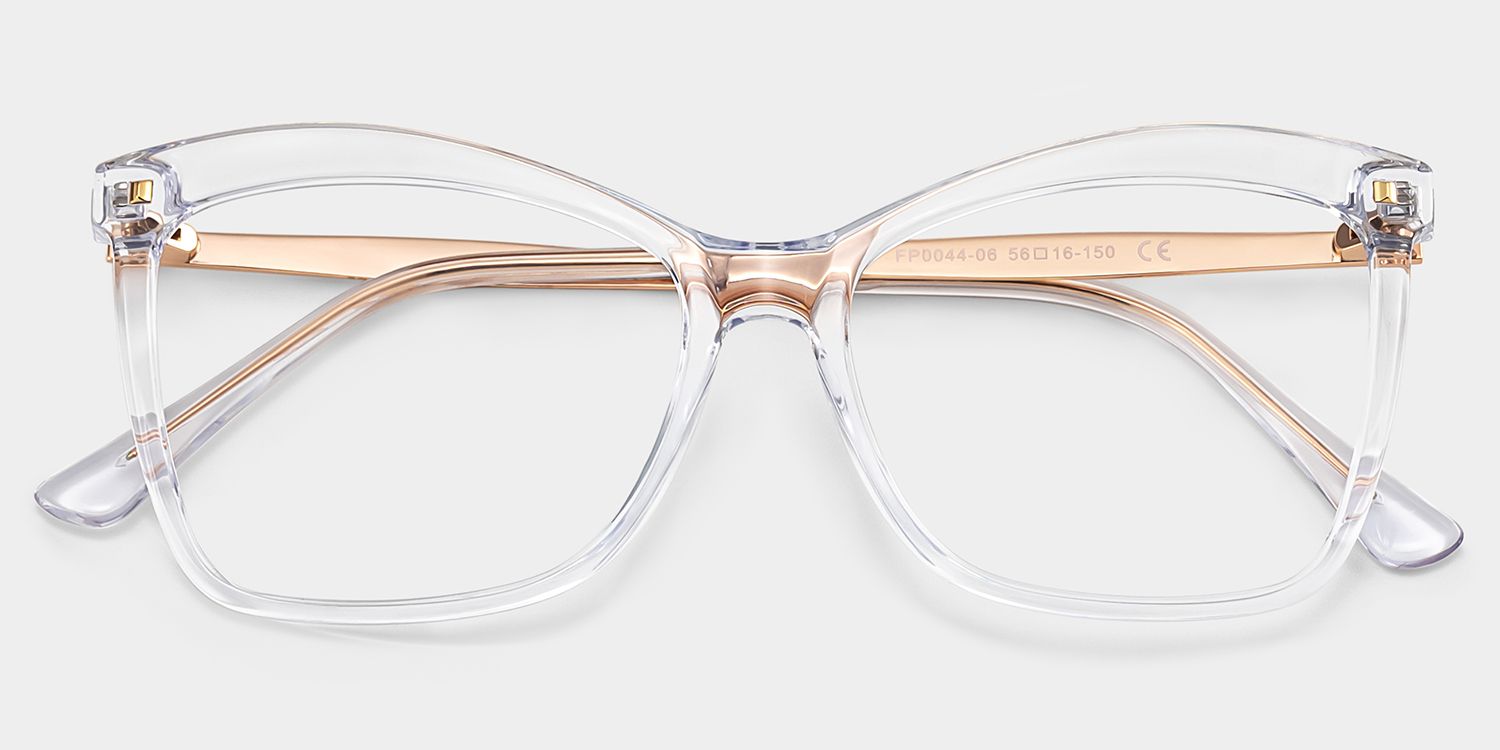 Isaebella Clear Butterfly Shaped Eyeglasses | Zeelool2