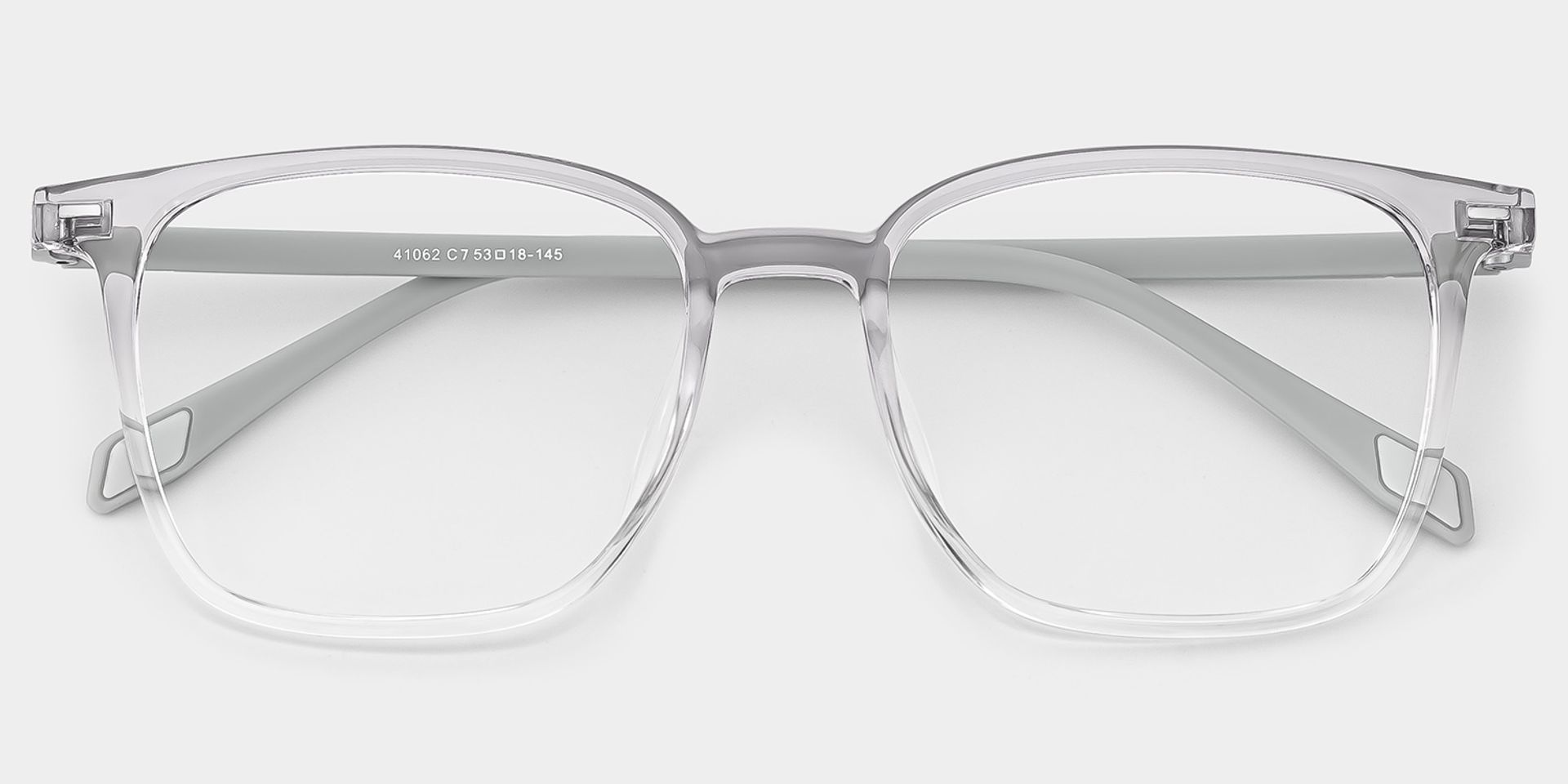 Charles Grey Square Frame Glasses for Women and Men | ZEELOOL2