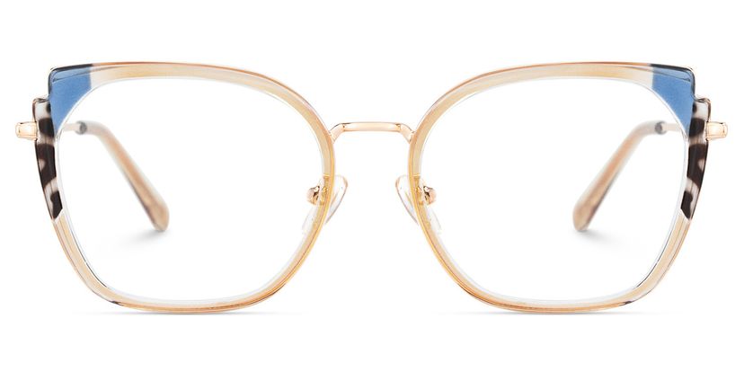 Murcia Square Beige Glasses