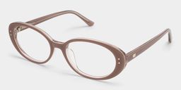 Lennon Brown Oval Glasses3