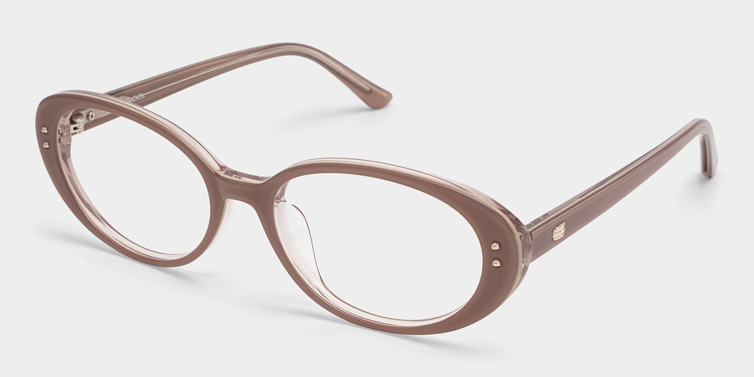 Lennon Brown Oval Glasses | 80s Retro Athleisure3
