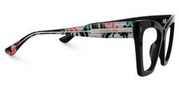 Mackey Butterfly Black Glasses2