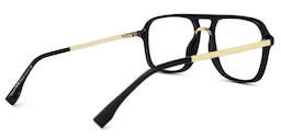 Kilworth Aviator Black Glasses4