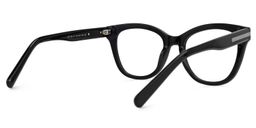 Kathleen Cateye Black Glasses3