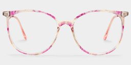 Chanty Pink Round Glasses1