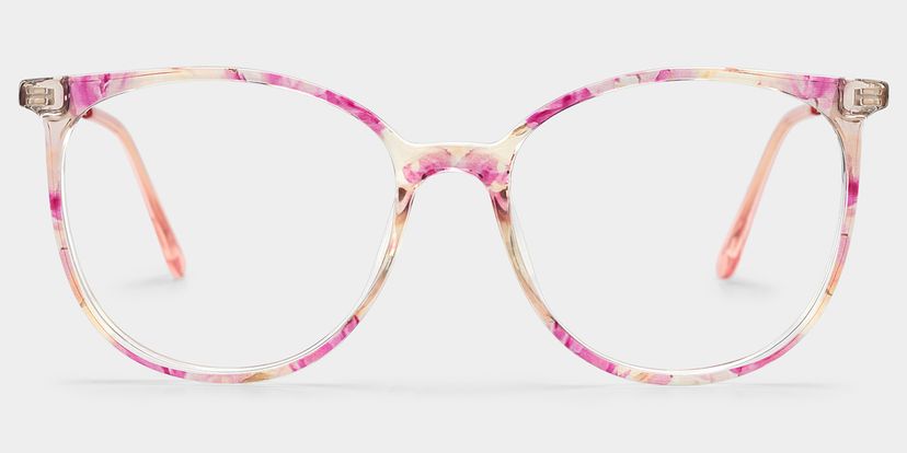 Chanty Pink Round Glasses