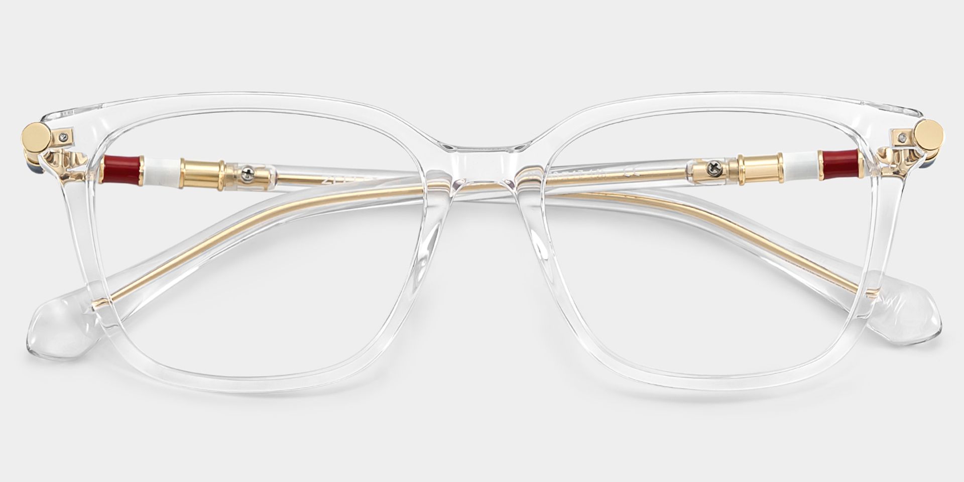 Delilah Square Clear Frame Eyeglasses for Women| ZEELOOL4