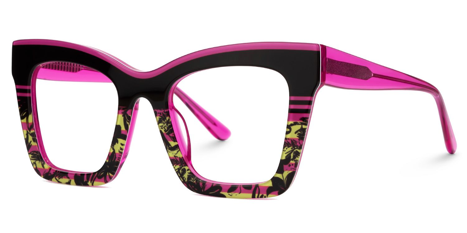 Samia Design Frame Eyeglasses  -Zeelool Glasses1