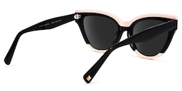 Cascata Cateye Black Sunglasses3