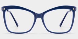 Isaebella Butterfly Blue Glasses0
