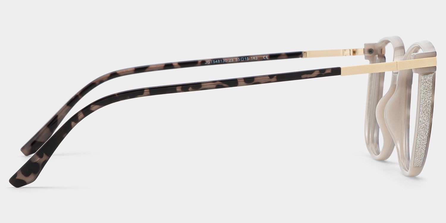 野口ガラス　四季玉　 秋　L Rodz Tortoise-Blue Eyeglasses with Designer Frame