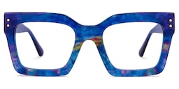 Agaton Square Multicolor Glasses0