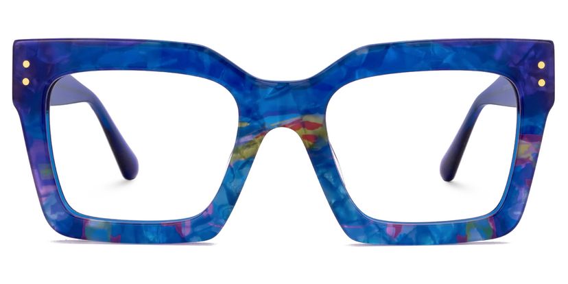 Agaton Square Multicolor Glasses