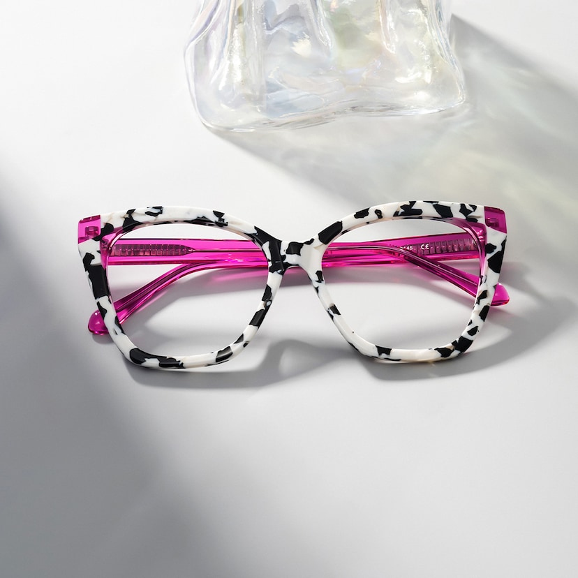 Kira Butterfly Cow Glasses