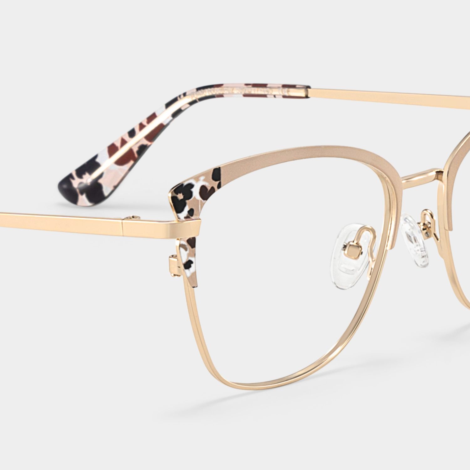 Mariana Pink Frame Glasses with Rectangle Frame Online | ZEELOOL5