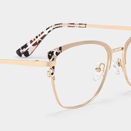 Mariana Rectangle Pink Glasses5