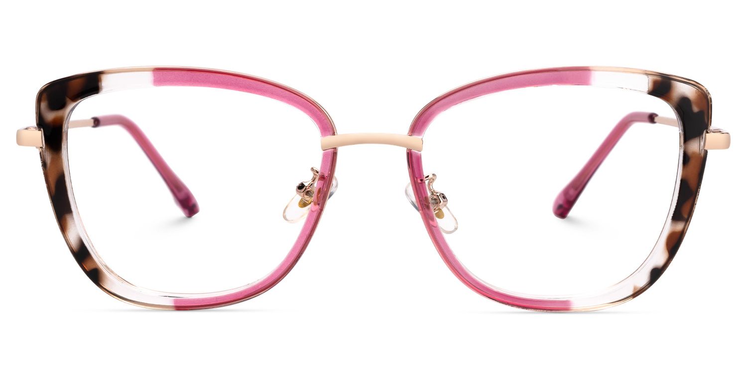 Two-Tone Kaye Cateye Frame Eyeglasses | Zeelool0