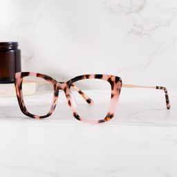 Sheyla Cateye Pink Tortoise Glasses0