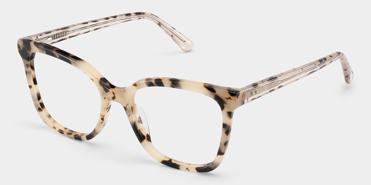 Sage Tortoise Frame Glasses with Rectangle Frame Online