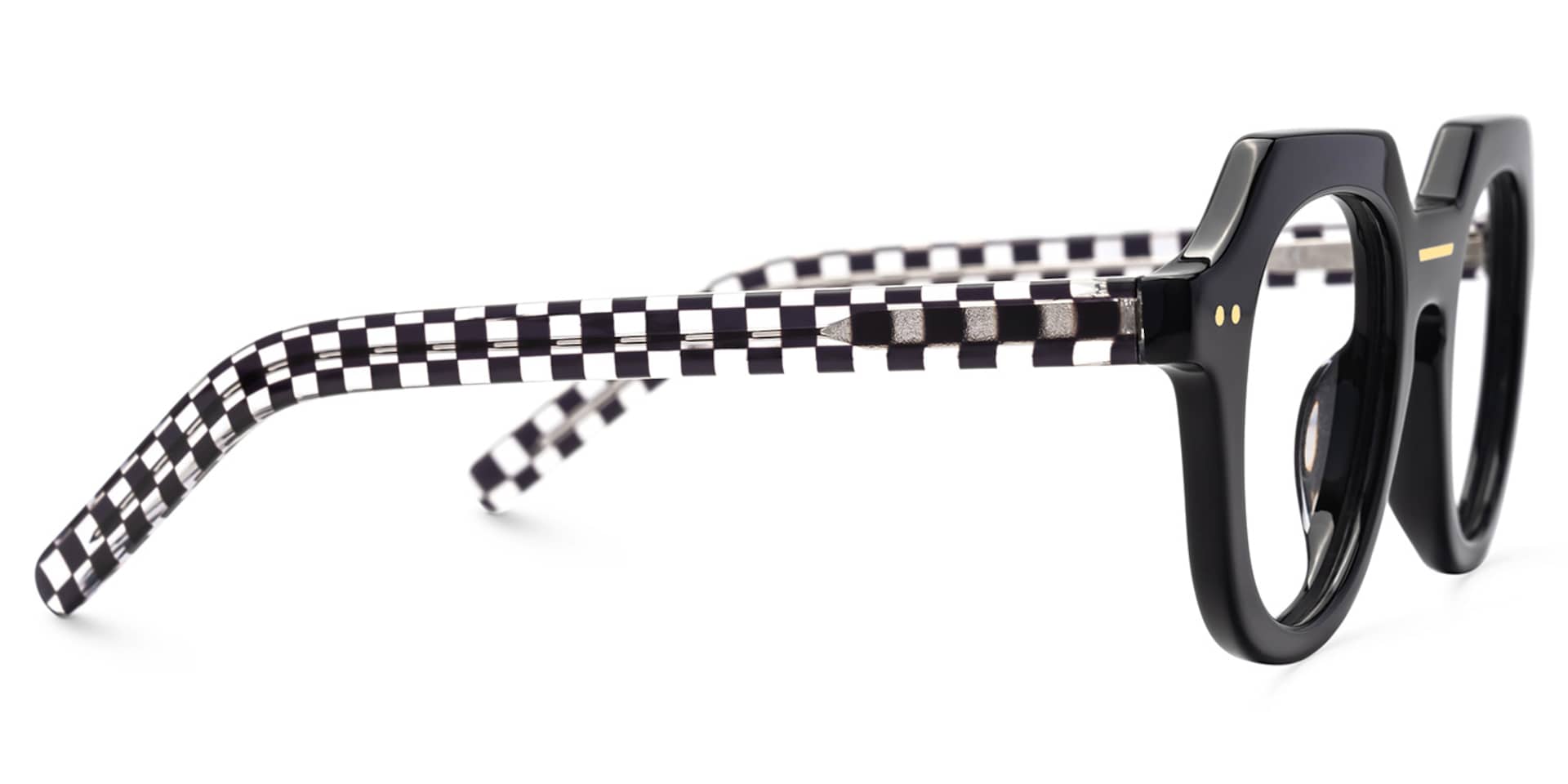 Black Geometric Eyewear - Jameica on Sale | Zeelool2