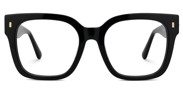 Scicluna Square Black Glasses